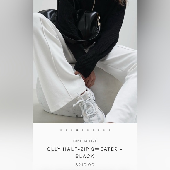 Lune Active - Black Women's Sweater - Picture 4 of 14